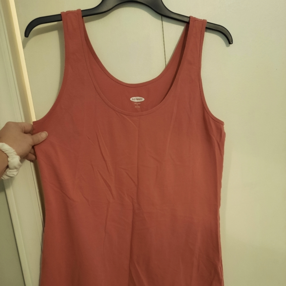 Old navy cotton tank size large
